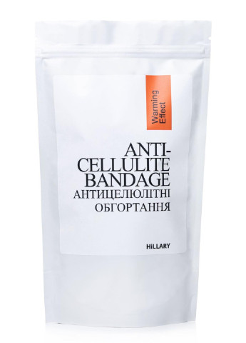 Курс розігріваючих антицелюлітних обгортань для тіла Anti-Cellulite Pro (6 уп,) + Антицелюлітна олія Грейпфрут Hillary (256733658)