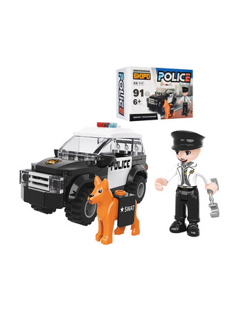 Конструктор "Поліція" колір різнокольоровий ЦБ-00203184 Limo Toy (259464782)