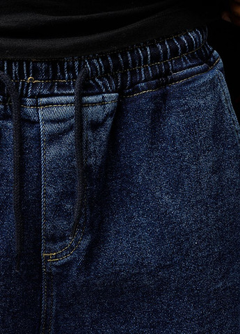 Синие демисезонные джогеры джинсовые мужские цвет синий цб-00227367 INTERCODE