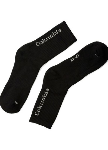 Термоноски зимові жіночі Коламбія універсальні / носки термошкарпетки Розмір 35-39 9182 Чорний 69163 Columbia (266554744)