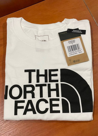 Белый повседневный, кэжуал, вечерний лонгслив The North Face с логотипом