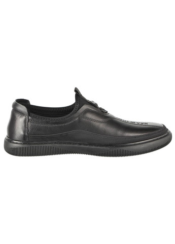 Черные мужские туфли 196496 Lifexpert без шнурков