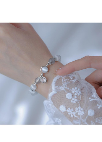 Жіночий опаловий браслет із вставкою штучного діаманту No Brand (259576802)