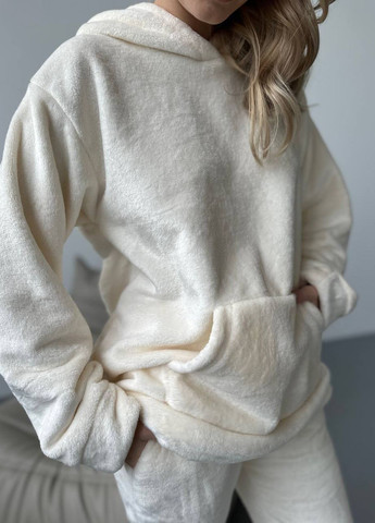 Айворі всесезон неймовірно ніжний теплий костюм піжамка Vakko