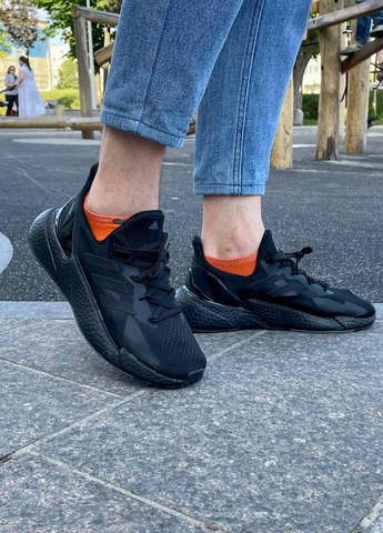 Черные всесезонные мужские кроссовки No Brand