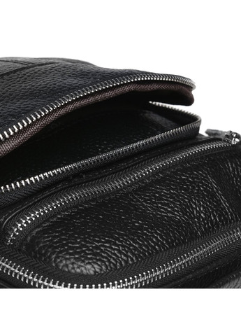 Чоловіча шкіряна сумка K13657-black Keizer (266143524)