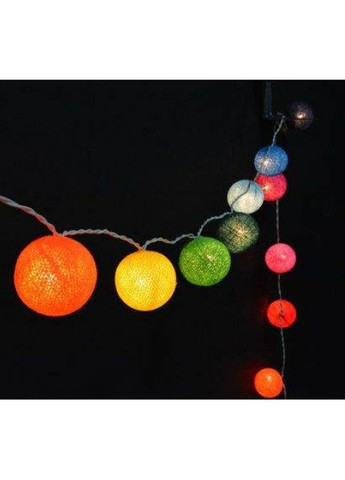 Гирлянда хлопковая CBL Colorful 35 шт от USB, 4 м Cotton Ball Lights (257960478)