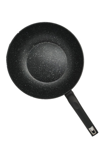 Сковорідка wok 28 см Titanium Line гранітний чорний алюміній арт. 78108 Krauzer (260618366)