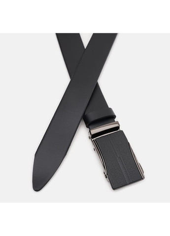 Мужской кожаный ремень 115v1genav22-black Borsa Leather (271665039)