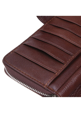 Шкіряний жіночий гаманець K11090-brown Horse Imperial (271664934)