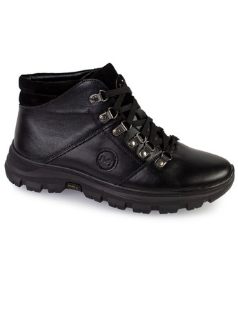 Черные зимние ботинки мужские бренда 9501005_(1) ModaMilano