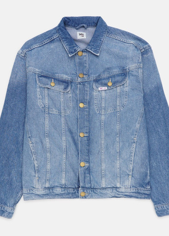 Світло-синя демісезонна куртка джинсова H&M