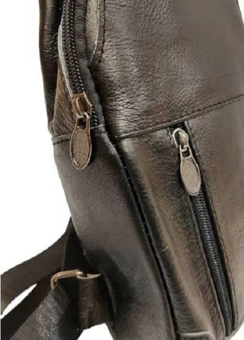 Чоловічий однолямковий шкіряний рюкзак-сумка BL8001 Chio 8001 (258653508)