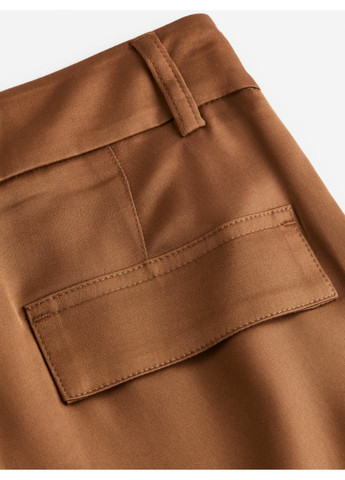 Женские брюки карго (55968) XS Коричневые H&M (259637703)
