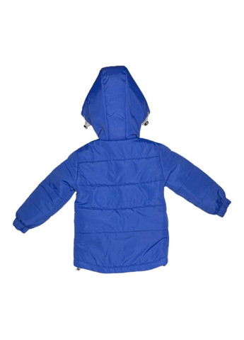 Синяя демисезонная куртка для мальчика Модняшки