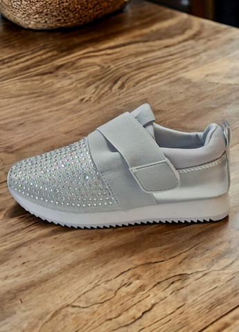 Срібні осінні кросівки дитячі для дівчинки mery inmery 3003 срібні LD
