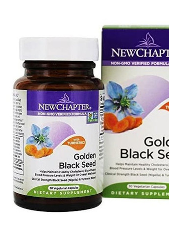 Golden Black Seed 30 Veg Caps NCR-90151 New Chapter (257252513)