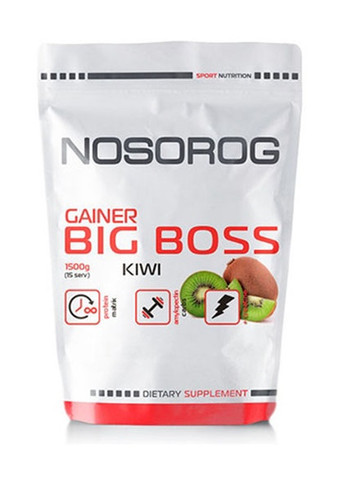 Big Boss 1500 g /15 servings/ Strawberry Nosorog Nutrition (257252822)