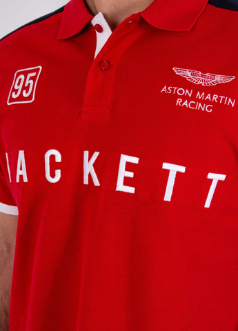 Красная футболка-поло для мужчин Hackett