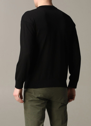 Черный свитер Emporio Armani