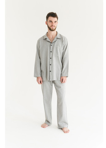 Пижама мужская Home - Charly серый L Lotus (259015540)