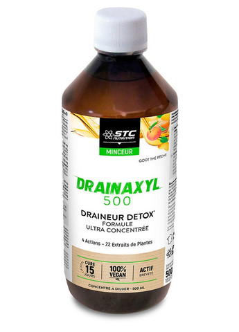 DRAINAXYL ® 500 ml /16 servings/ Peach Tea STC Nutrition (258498964)