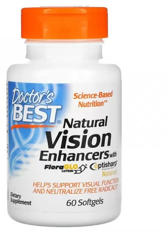 Natural Vision Enhancers 60 Caps Doctor's Best (258498920)