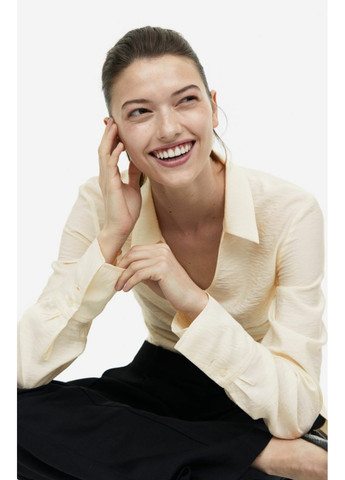 Молочная коктейльный рубашка H&M