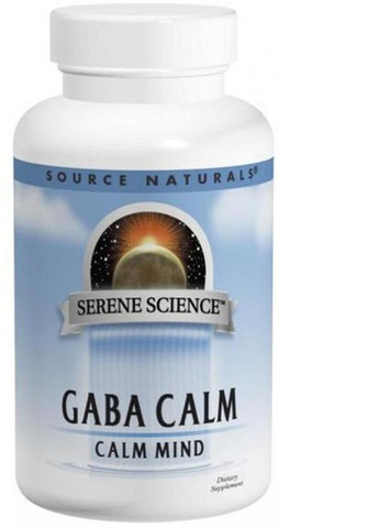 Serene Science GABA 60 Lozenges Source Naturals (257342556)