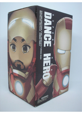 Робот залізна людина танцює інтерактивна іграшка з музикою Iron Man світиться іграшка супер герой No Brand (259812448)