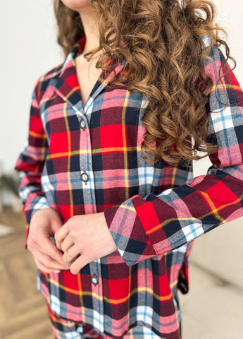 Червона тепла піжама No Brand