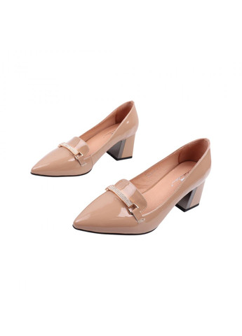 Belorddini Туфли женские бежевые натуральная лаковая кожа бежевый з, польша — (257443834)