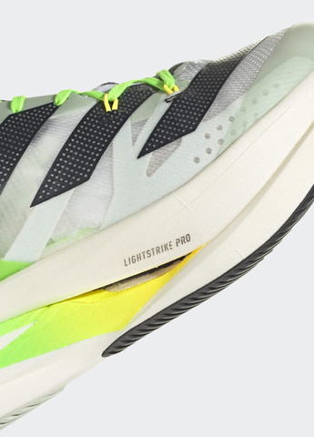 Зеленые всесезонные кроссовки для бега adizero prime x adidas