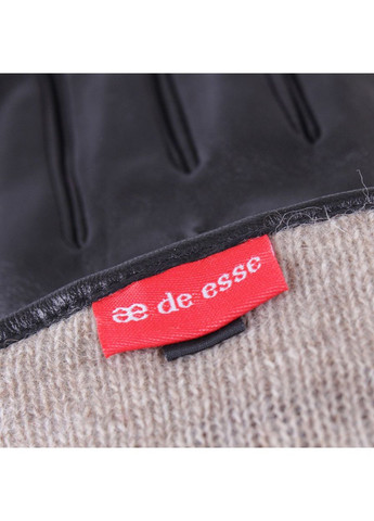 Перчатки мужские кожаные LM079-1T черные демисезонные De Esse (267150857)