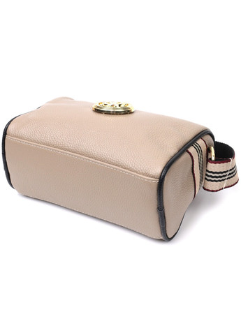 Сумка для стильних жінок з натуральної шкіри 22263 Сірий Vintage (276457627)