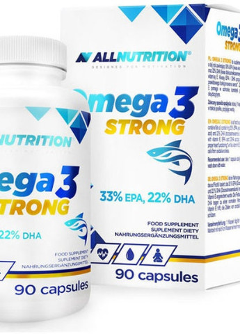 All Nutrition Omega-3 Strong 90 Caps Allnutrition (256724584)