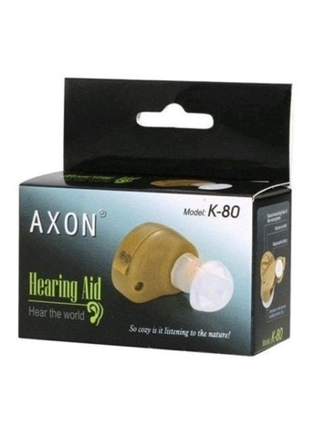 Слуховой аппарат K-80 внутриушной Axon (276255068)