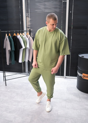 Светло-зеленый костюм oversize ShopnGo