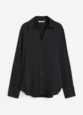 Чёрная блуза H&M