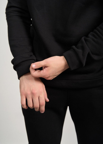 Мужской теплый спортивный костюм цвет черный р.2XL 444305 New Trend (266423921)