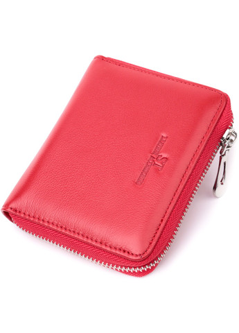 Симпатичный женский кошелек из натуральной кожи 22448 Красный st leather (277980503)