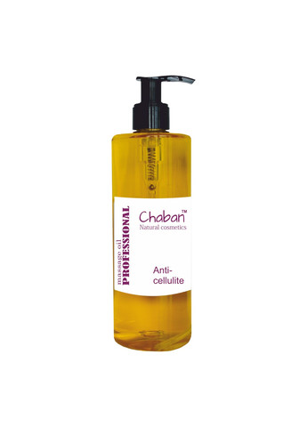Олія для масажу Антицелюлітна Chaban 350 мл Chaban Natural Cosmetics (259366820)