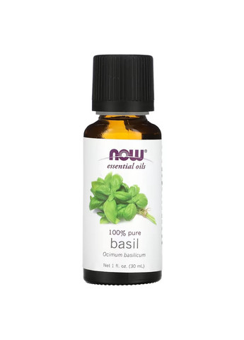 Олія Базиліка, Basil Oil - 30 мл Now Foods (278006763)