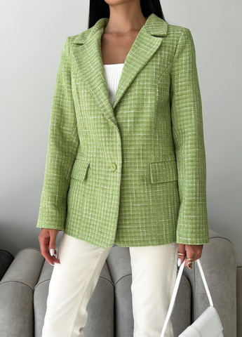 Зеленый женский пиджак Larionoff - демисезонный