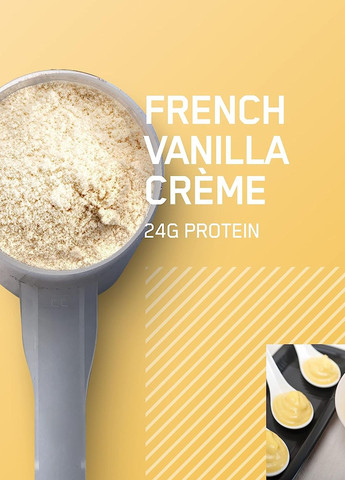 Протеїн Gold Standard 100% Whey 908 g (French Vanilla Crème) EU Optimum Nutrition (260168270)