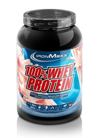 100% Whey Protein 900 g /18 servings/ Melon Ironmaxx (258763215)