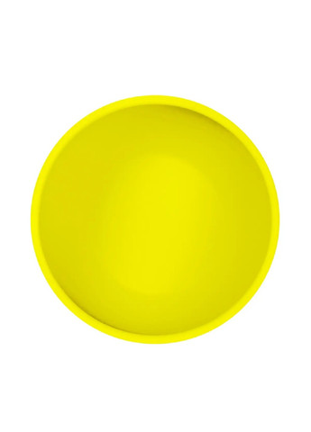 Силиконовая миска тарелка посуда с устойчивым дном для животных котов собак 250 мл 125 мм (474726-Prob) Желтая Unbranded (259518332)