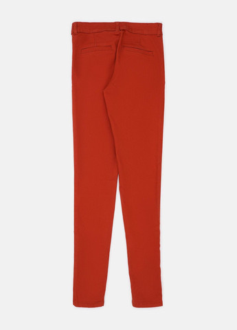 Светло-оранжевые брюки Terranova