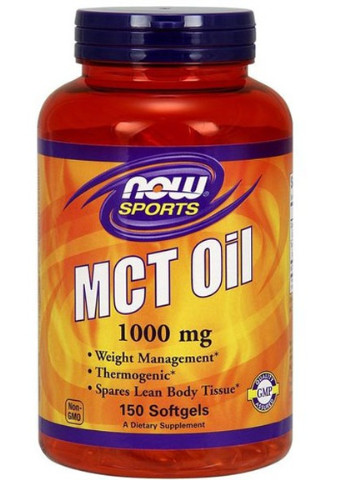 MCT OIL 1000 mg 150 Softgels Now Foods (256722786)
