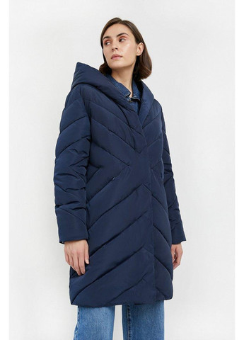 Темно-синяя зимняя зимнее пальто a20-11005-101 Finn Flare